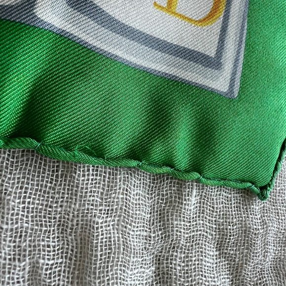 Rare Christian Dior Vintage Silk Scarf – “Le New Look” / Miss Dior Tribute - Picture 7 of 10